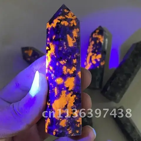 Природные кристаллы кварца Yooperlite башня точка освещения комната дом офис