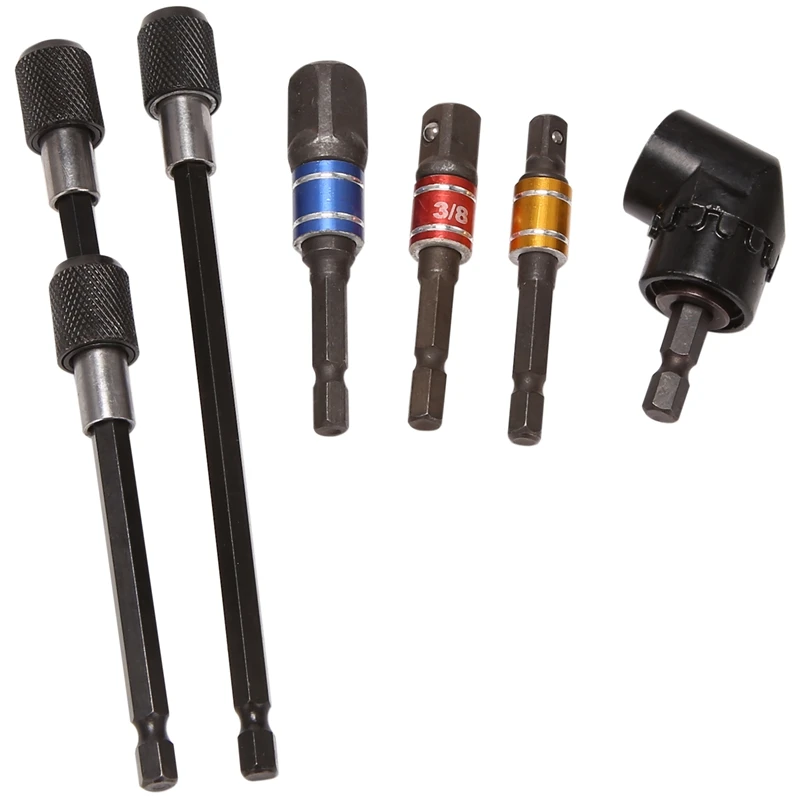 

Big Deal Impact Grade Driver Sockets Adapter Extension Set Drill Bit Right Angle Drill, 3Pcs Socket Adapter Set