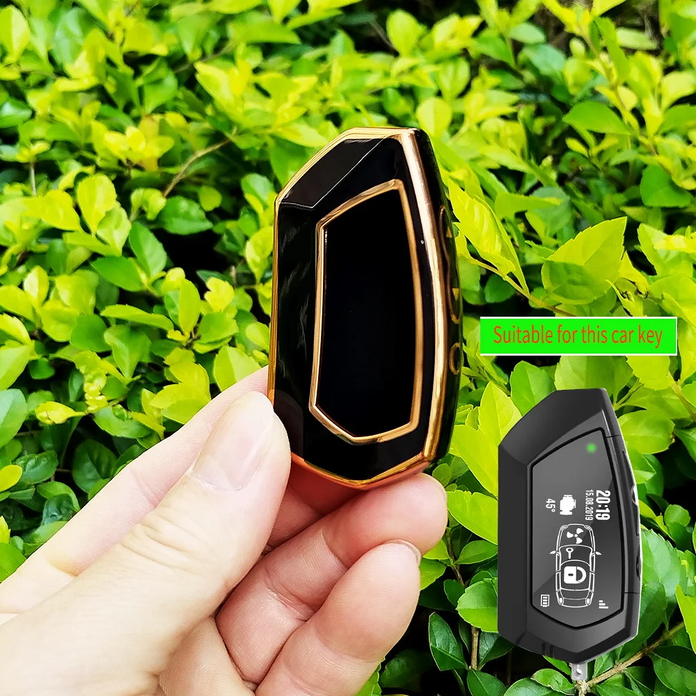 

Для Pandora DX-90BT DX-91Lora Россия Версия Двусторонний автомобильный пульт дистанционного управления 2-сторонний ЖК-дисплей с дистанционным управлением Автоматическая сигнализация Чехол DXL4950 Чехол для ключей из ТПУ