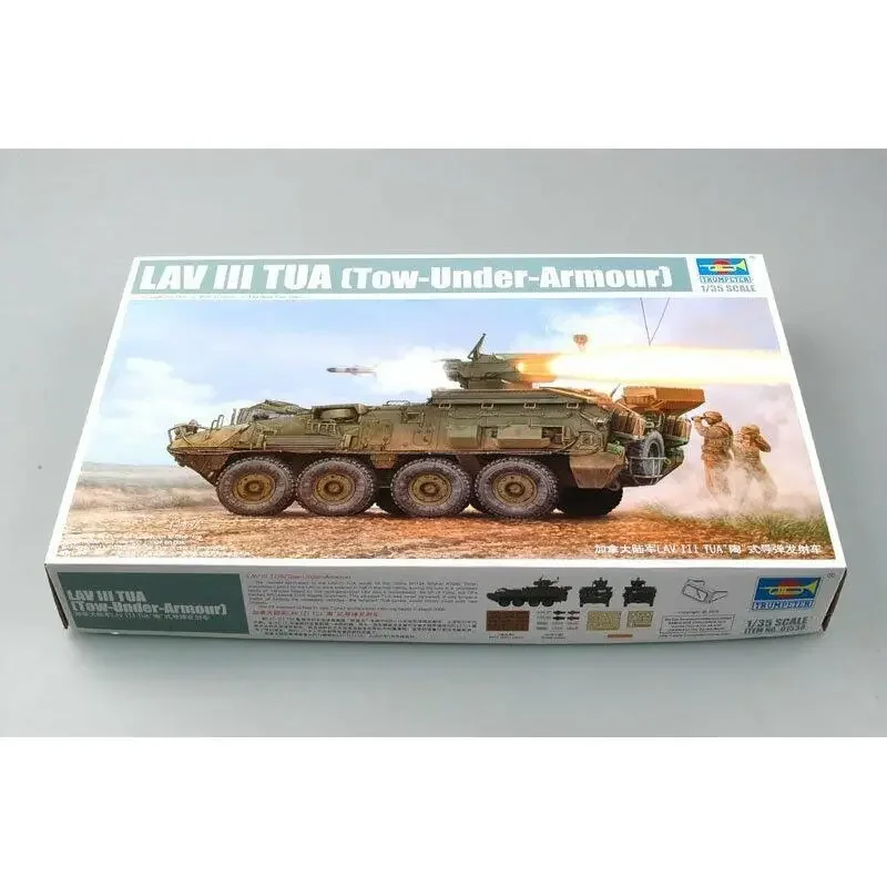 Trumpeter 01558 1/35 LAV III TUA (Tow-Under-Armour) — комплект масштабной модели