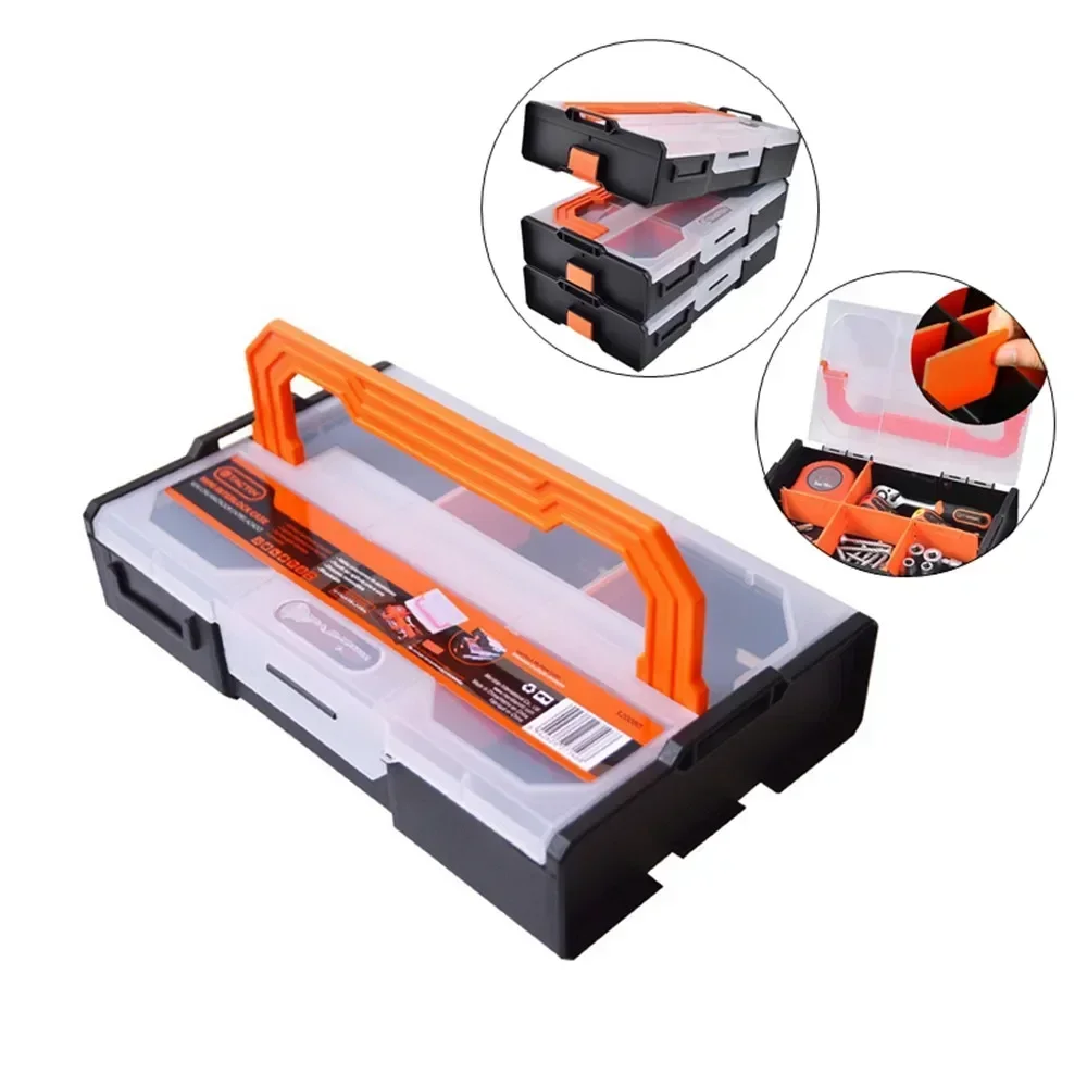 

Portable Storage Stacked Multi-layer Combined Box Toolbox Drill Electric Equipment Tool Electric Multi-function Packaging Screws
