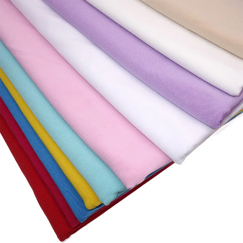 Высокоэластичная трикотажная молочная шелковая четырехсторонняя эластичная