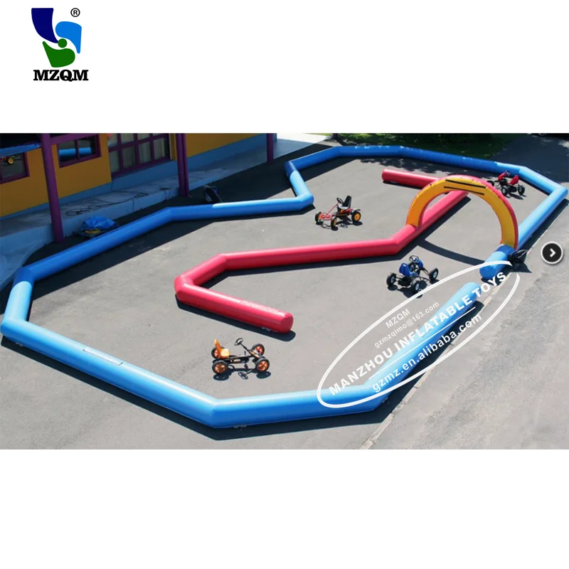 

Inflatable Track inflatable racing go karts commercial inflatable racing go kart