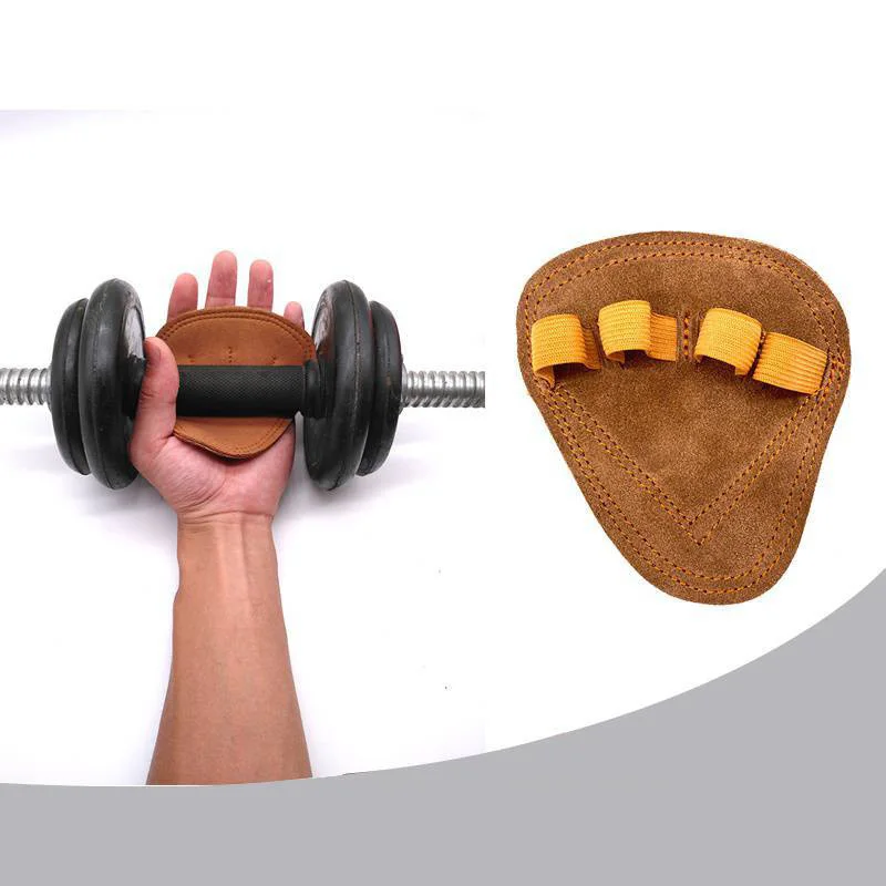 

Тренировочные перчатки для тяжелой атлетики, кожаные перчатки для защиты ладони для мужчин и женщин, фитнеса, спорта, гимнастики, захваты тя...