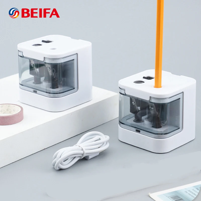 Sharpener точилка для карандашей Double Hole 연필깎이 Battery Or Usb Power Supply School Student Stationery