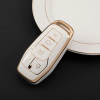 soft tpu car key case fob cover for ford fusion mondeo mustang f 150 explorer edge 2015 2016 2017 2018 car accessories