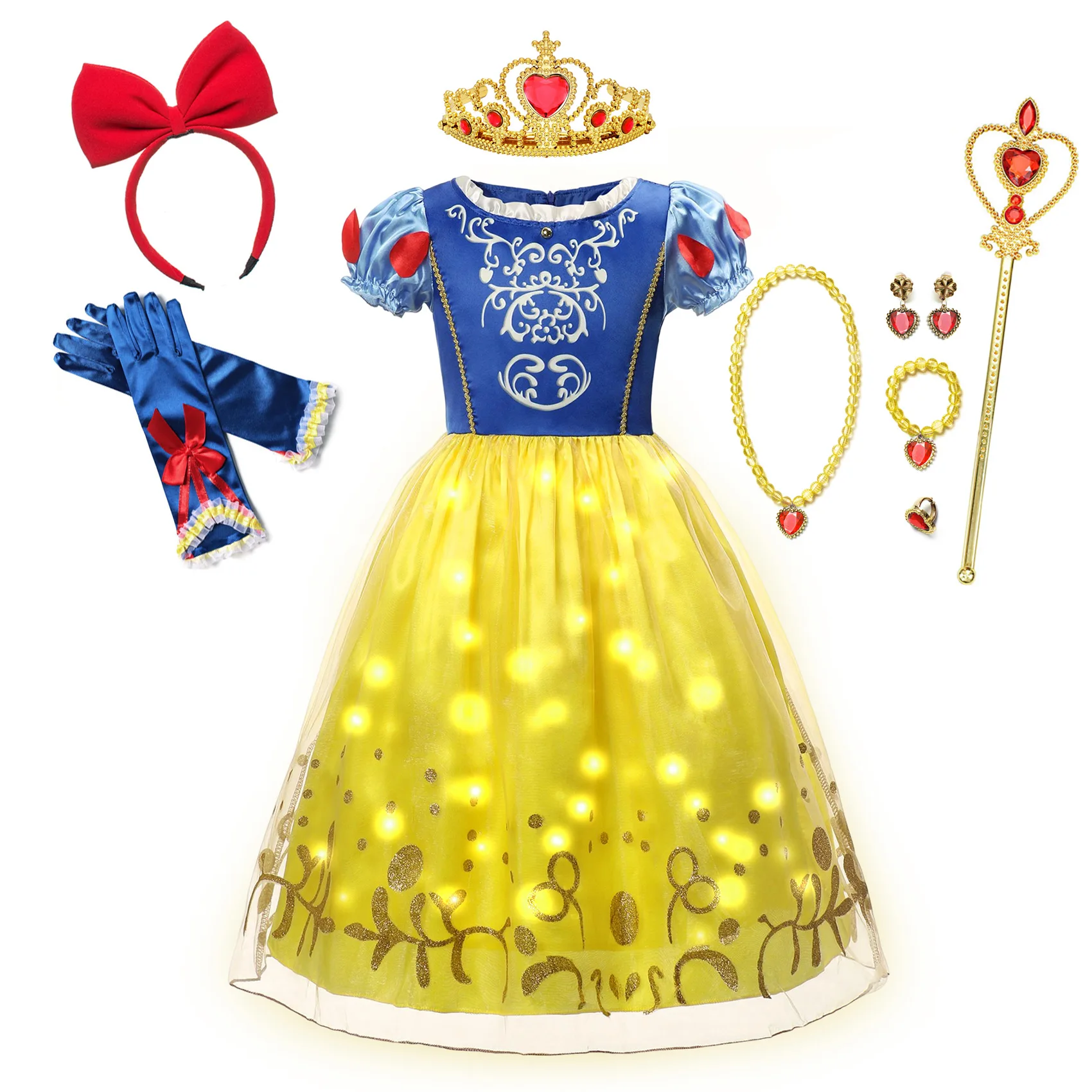 Платье принцессы Эльзы и Анны из м/ф Холодное сердце