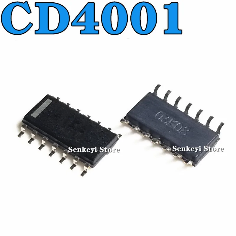 

New original CD4001 CD4001BM SMD SOP14 logic chip IC