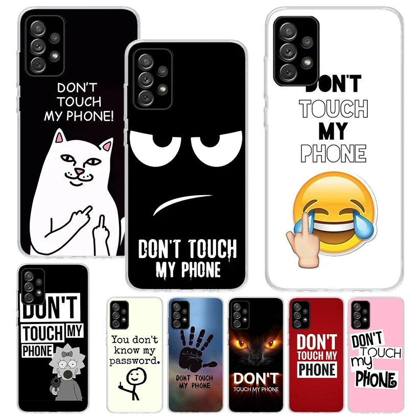 Мягкий чехол для Samsung Galaxy A53 A52 A13 A12 A33 A32 A23 A22 A03 A02S A14 A04 A73 A