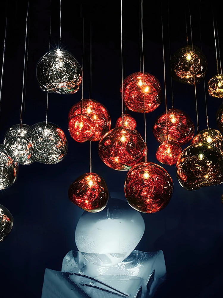 

Светодиодный потолочный светильник с подвеской, люстры для гостиной, современные потолочные лампы с шариками, светильник, домашний декор, п...