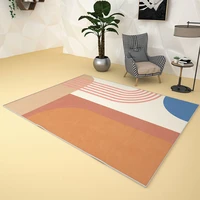 nordic modern living room carpet non slip stain resistant bedroom rug home decoration minimalist sofa and table mat vortex rugs