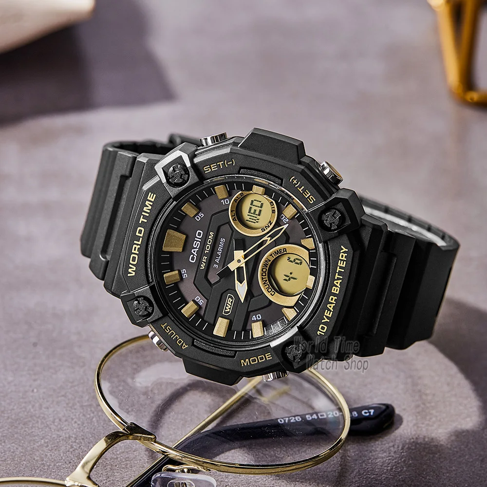 Casio watch women top brand luxury set g shock Beach Traveler Series 100m Waterproof Sport quartz Watch LED women watches AEQ enlarge