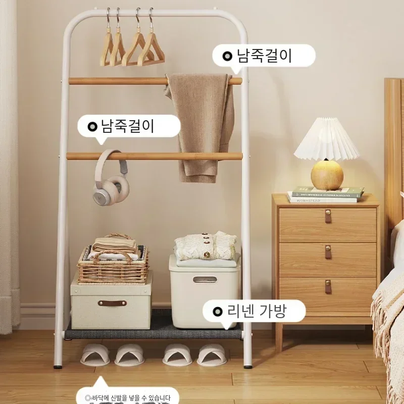 Многофункциональная вешалка для одежды и шляп прикроватная общежития Простая