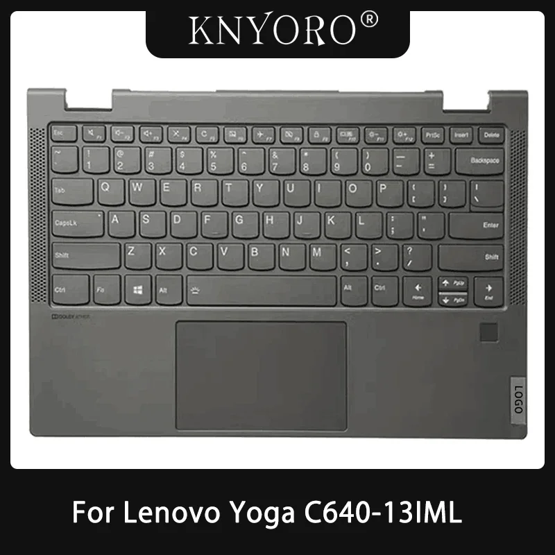 Новая Оригинальная английская клавиатура для Lenovo Yoga C640-13IML подставка ноутбука