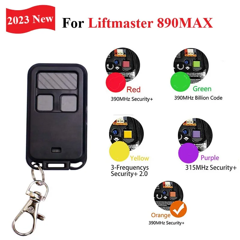 2023 новый пульт дистанционного управления J890MAX для Liftmaster chamэлемента ремесленника 890max 893max Открыватель гаражной двери