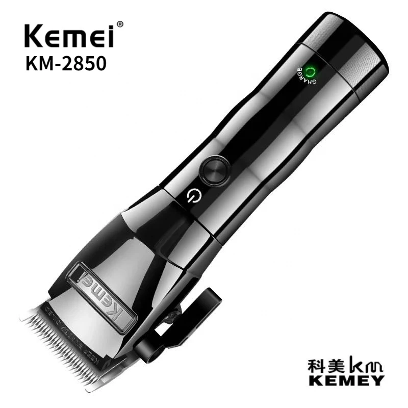 

Портативный профессиональный триммер для салона Kemei, триммер для волос с большой мощностью, домашний триммер для волос, электрическая машинка для стрижки волос
