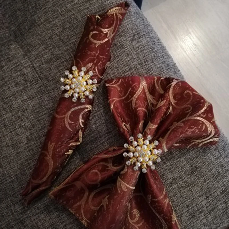 

Polyester Dinner Cloth 10pcs/lot 48cm For Kitchen Washable Wedding Square Birthday Decoration Table Napkins Napkins Washable