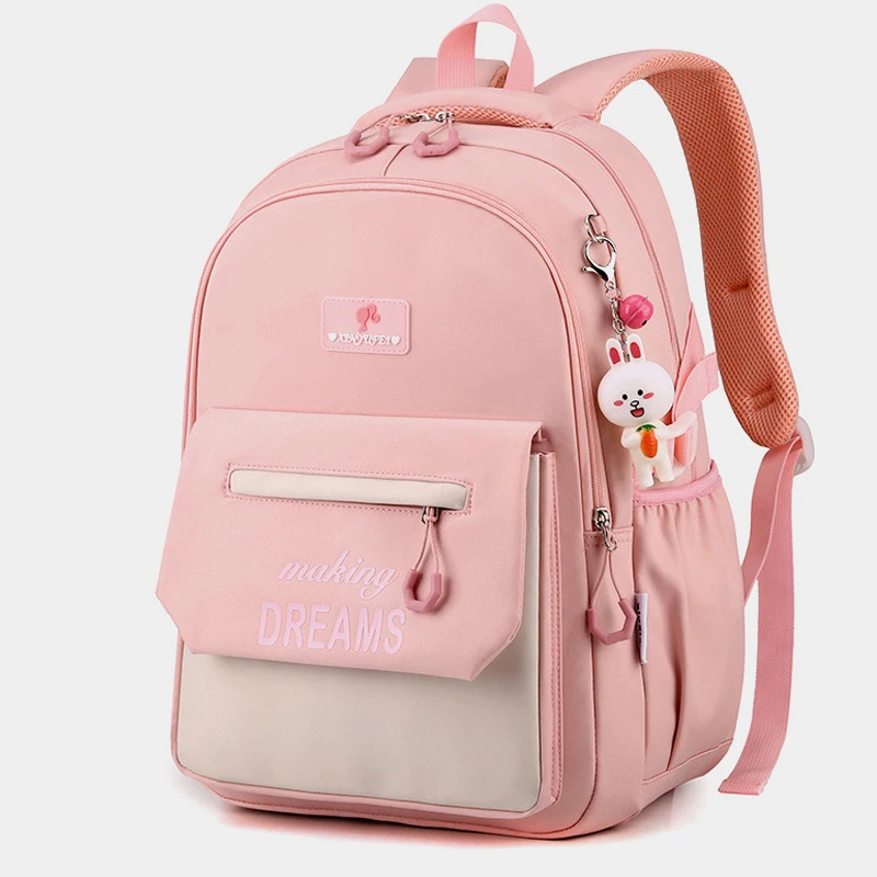 Водонепроницаемые школьные ранцы для девочек, Детский рюкзак для начальной школы, дорожный школьный портфель
