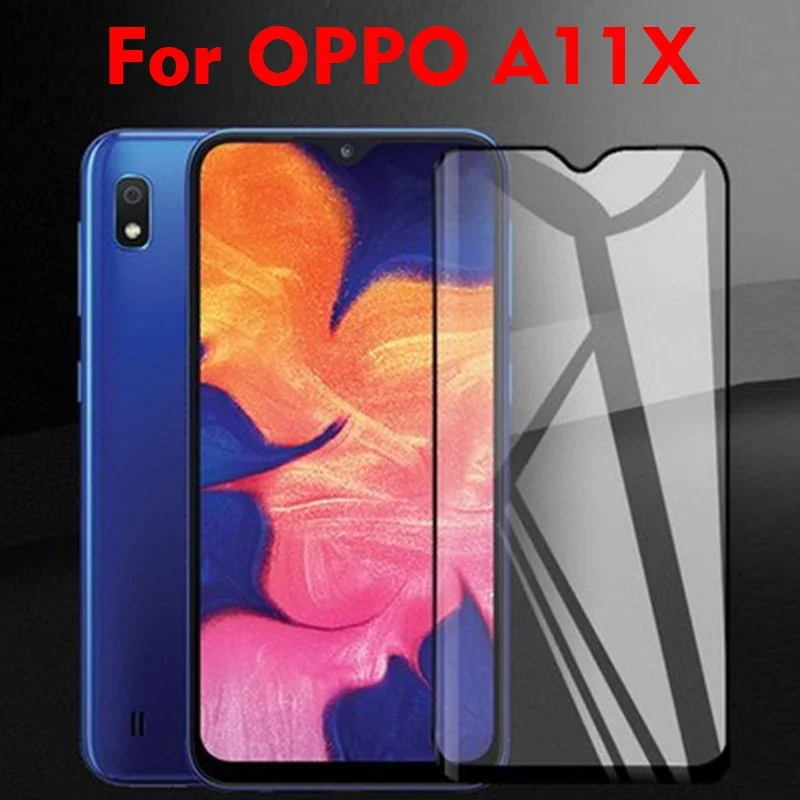 3D закаленное стекло с полным клеем для OPPO A11X полноэкранная защитная пленка
