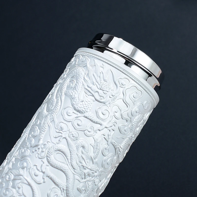 Термос серебристый из нержавеющей стали 350 мл |