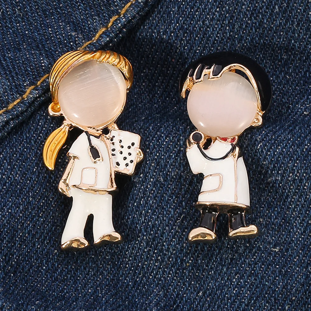 

Оригинальные аксессуары для медсестры, врача, орнамент из сплава, униформа врача медсестры, принадлежности для больницы