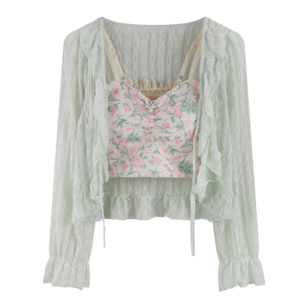 Женская модель ультратонкое пальто с защитой от солнца жилет принтом пляжный из