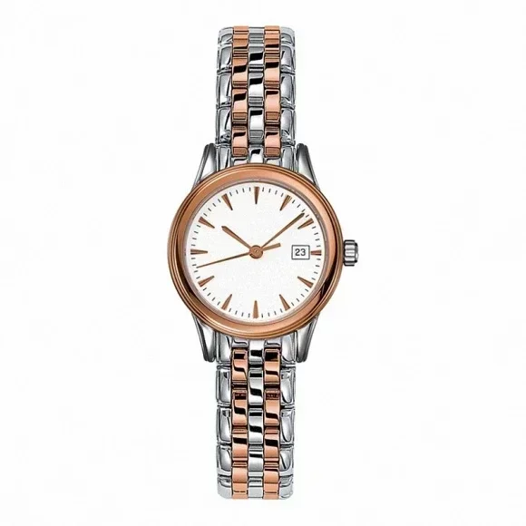 Роскошные новые мужские женские часы с армейским флагом золотой календарь