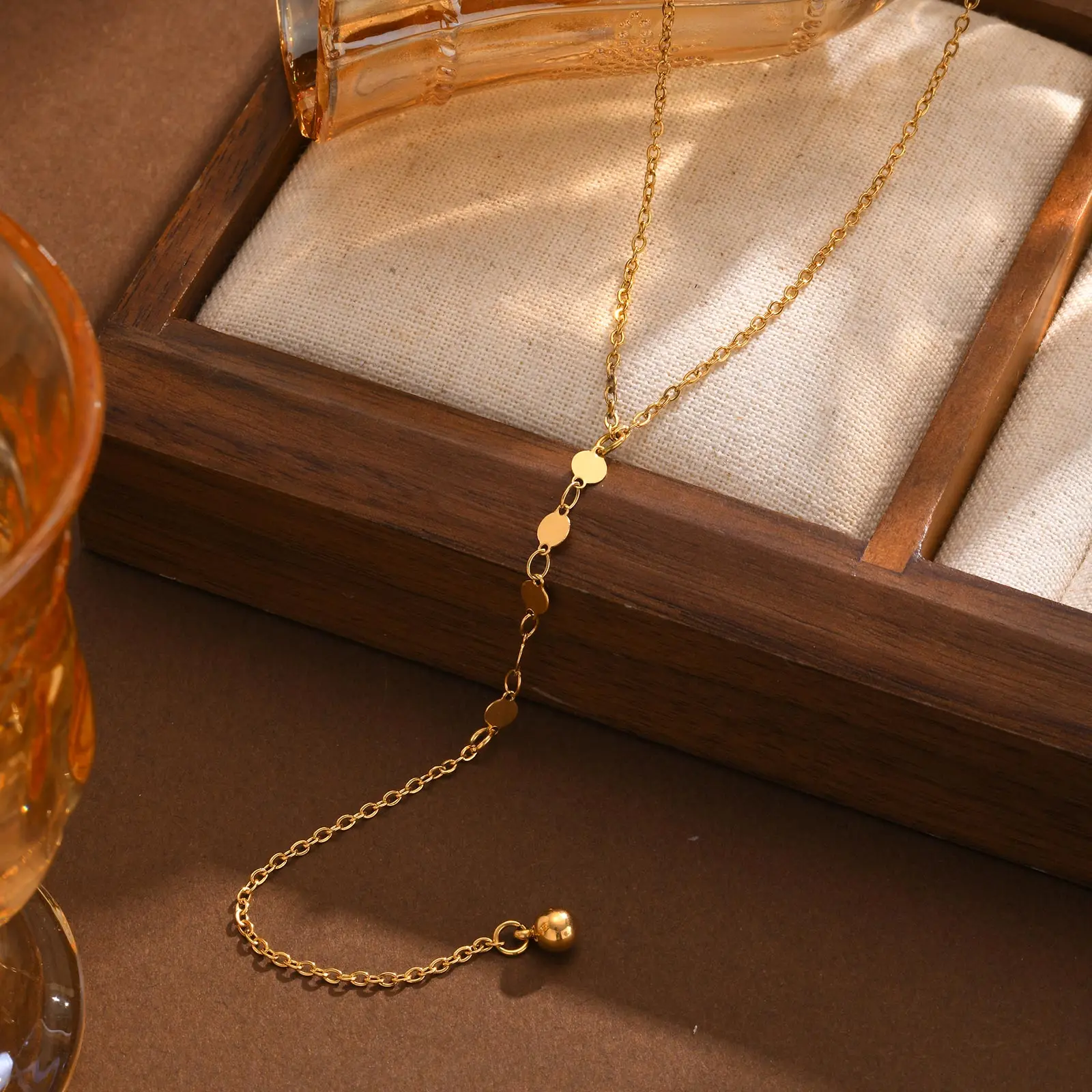 Золотое ожерелье Myfresty