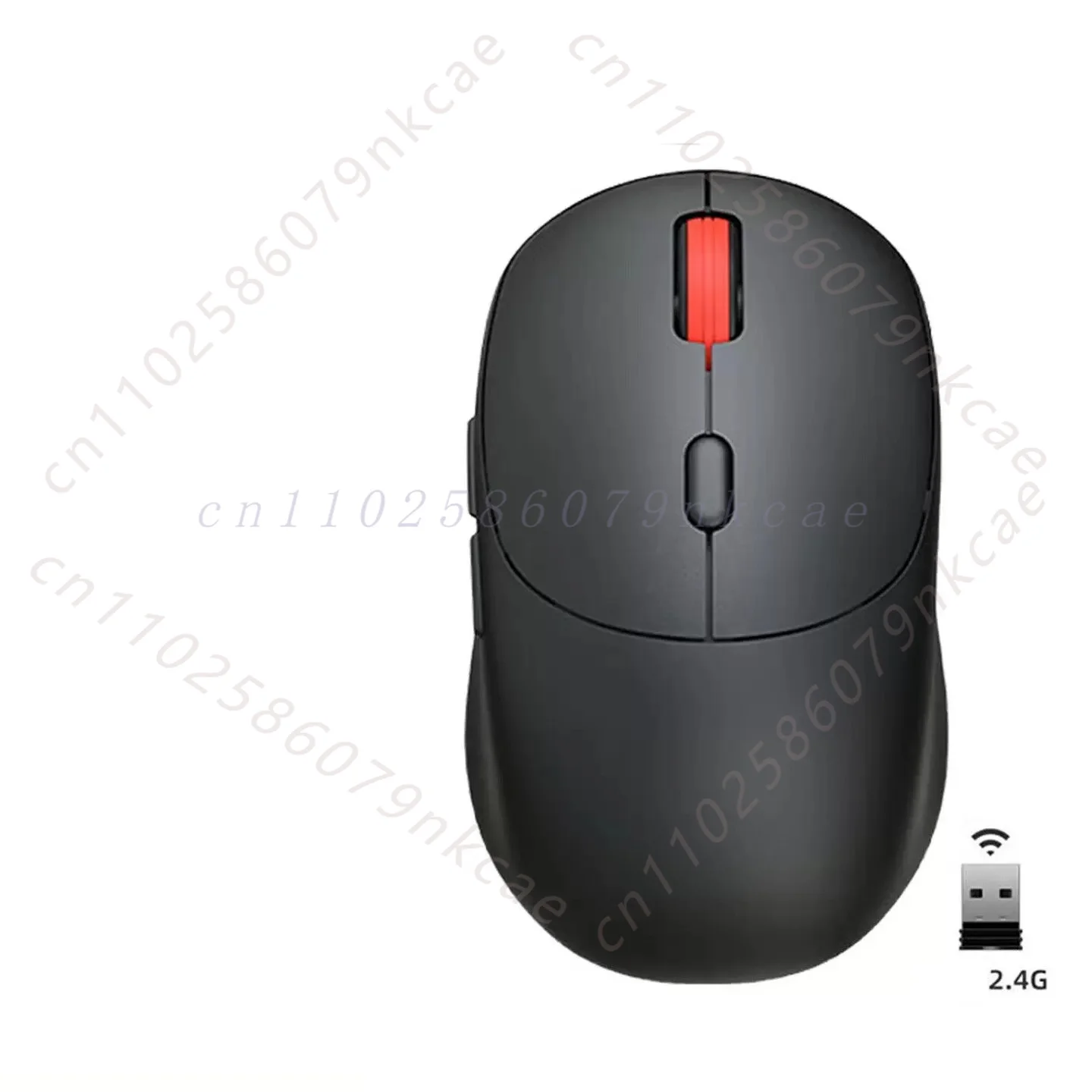 Фото Беспроводная мягкая мышь Thinkplus WL300 для ноутбуков Lenovo, версия с аккумулятором, для офиса и игр. №2