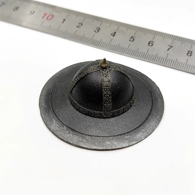 

1/6 Scale Ancient Soldier Helmet Round Helmet Model 12 Inch Movable Doll Scene Prop Collection Display Toy Gifts