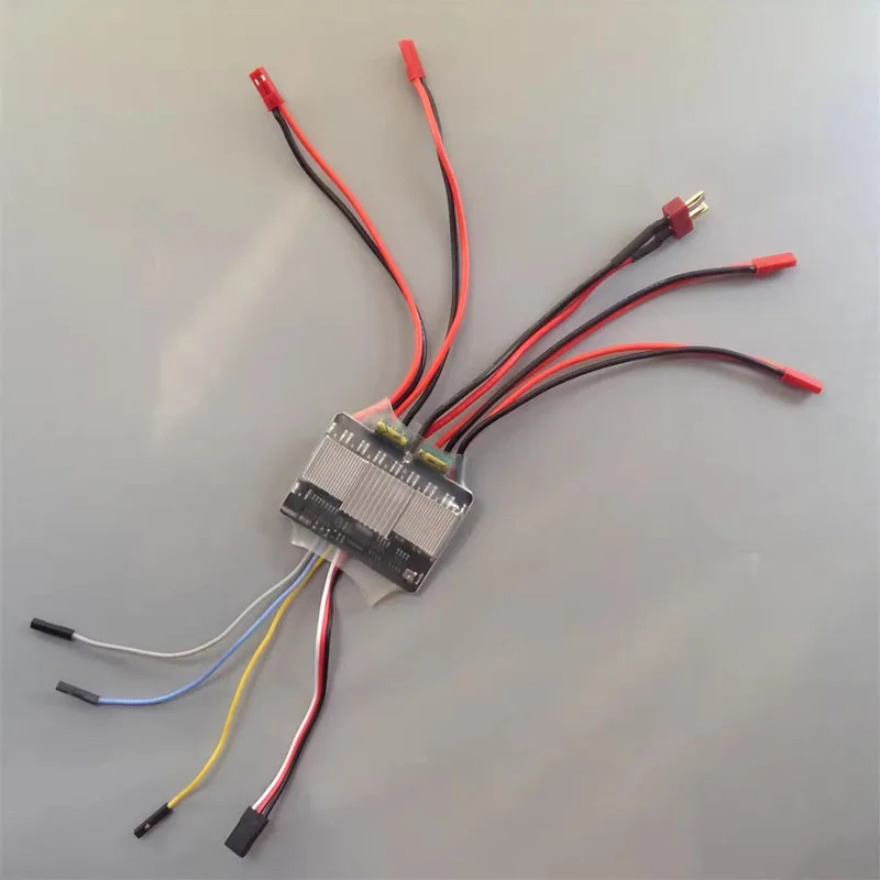 Фото 1 шт. 15Ax4 4CH двусторонняя матовая ESC поддержка Mix Control 2-4S Lipo для RC Tank Mecanum модель автомобиля плата контроллера скорости №1