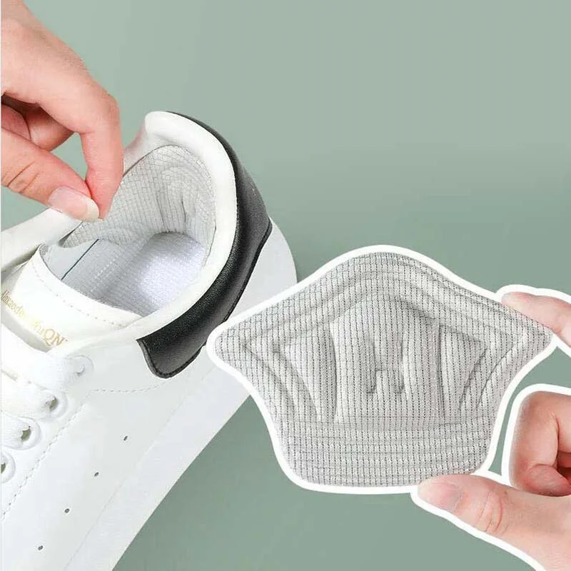 

Heels Pad for Sports Shoes Self-Adhesive Stickers Adjust Size Patch Pad Heel Protector Foot Pain Relief Anti Slip Soft Cushion