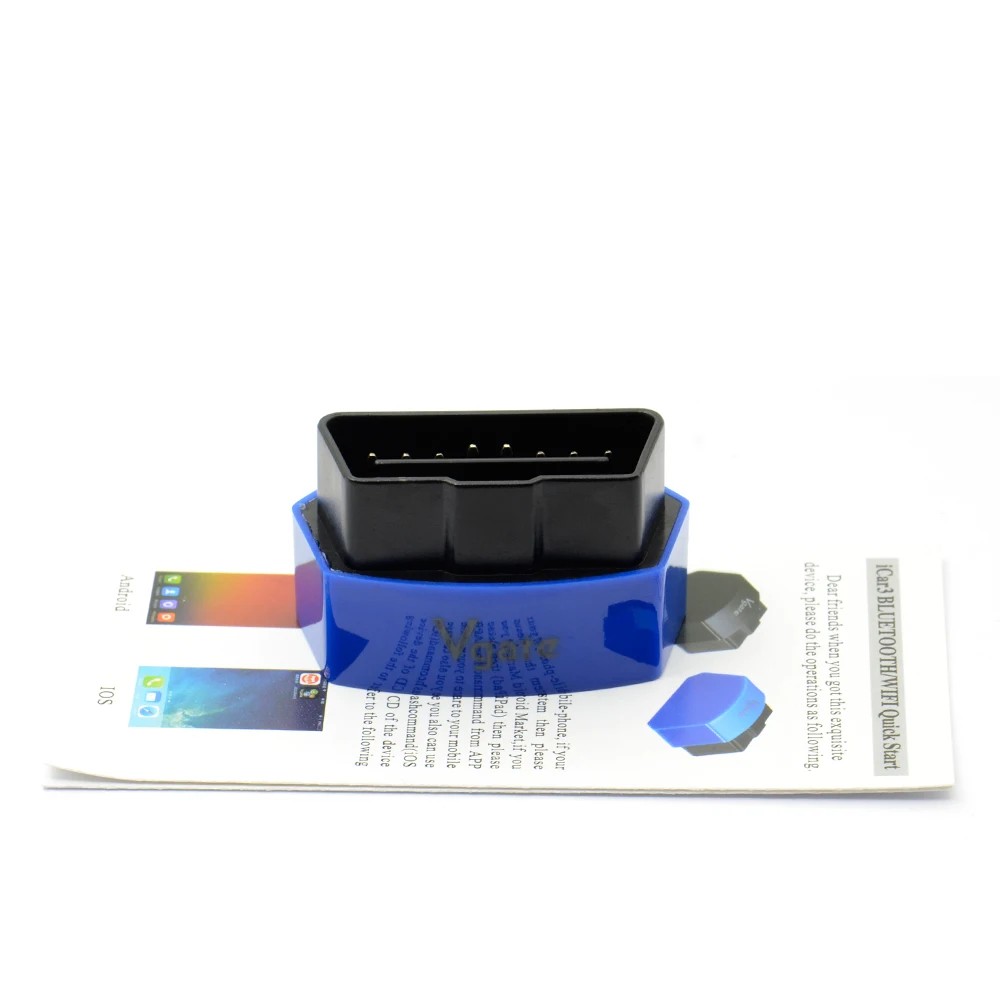 Новое поступление ELM327 Bluetooth Vgate iCar 3 OBD EOBD OBD2 OBDII iCar3 Диагностический интерфейс icare -