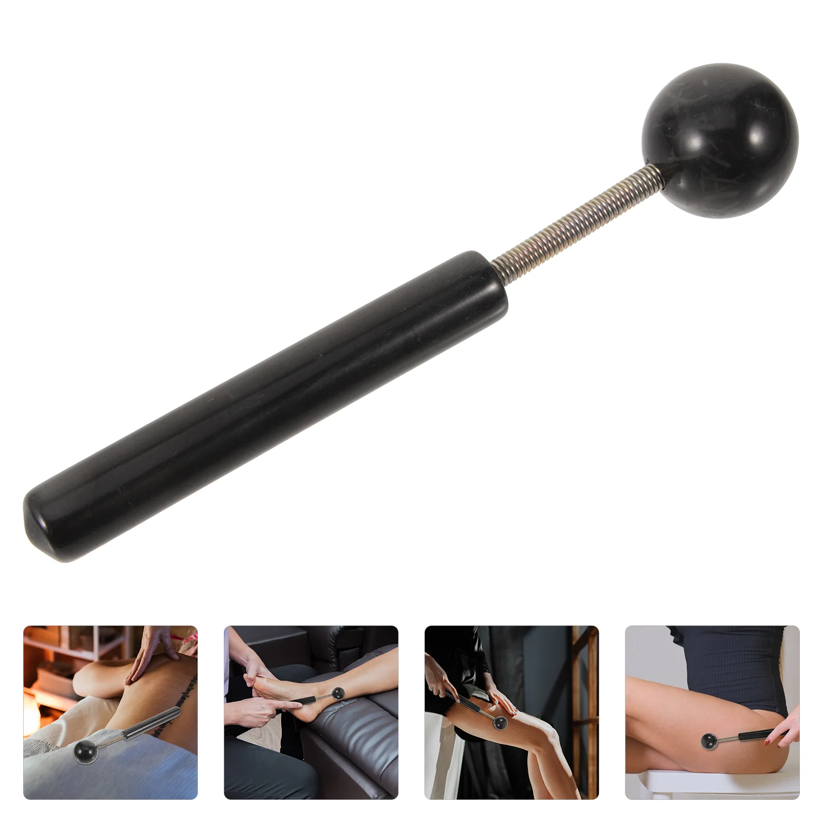 

Shoulder Massager Home Hammer Massaging Stick The Handheld Body Acupoint Portable Spring Ball