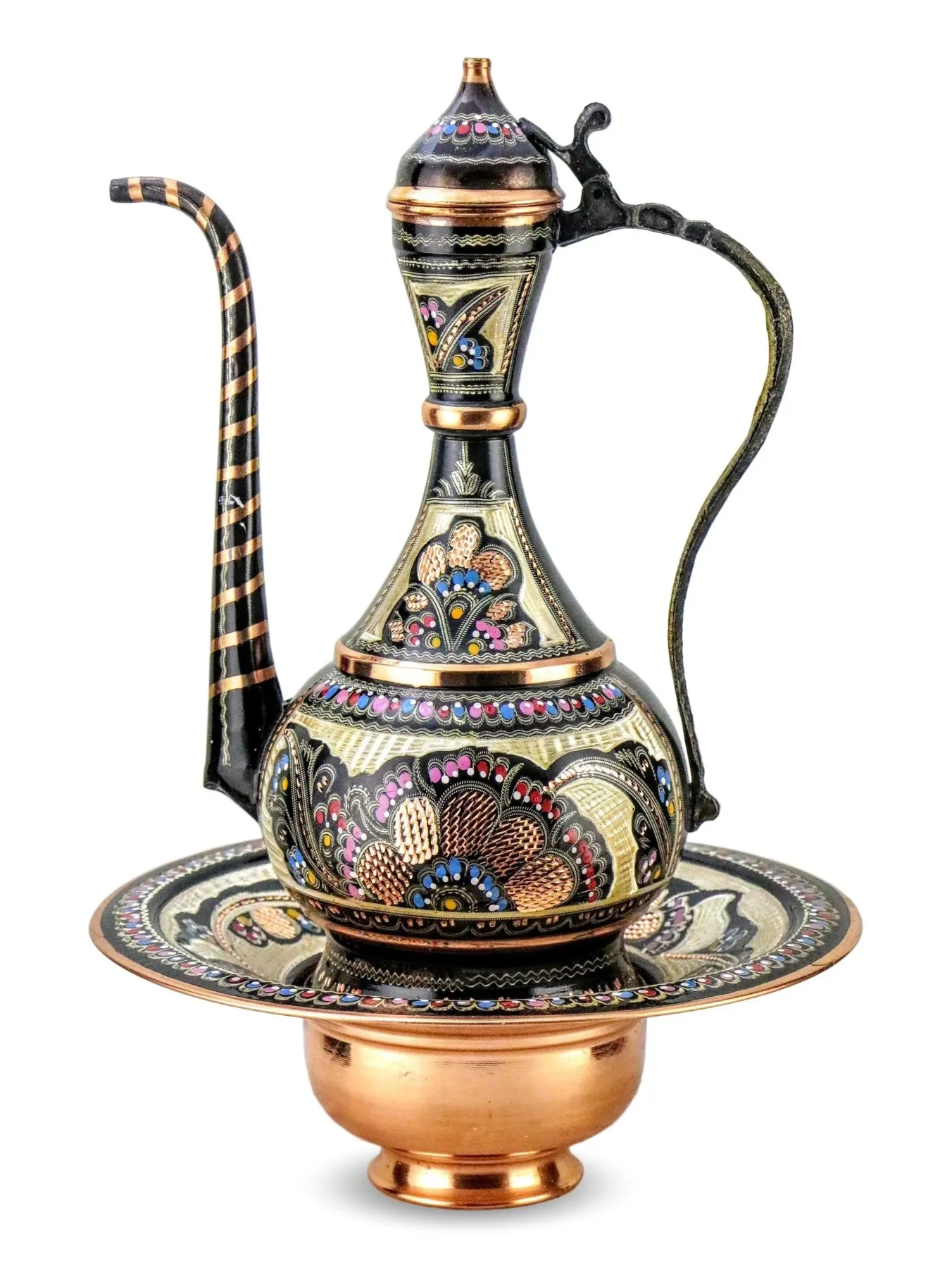 

Morya Copper forever Decorative Vintage Home Ottoman Style Handmade 32 cm