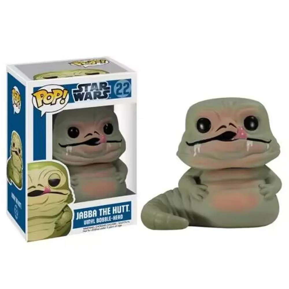Фильмы Funko POP — StarWars # Виниловая фигурка JABBA THE HUTT игрушки куклы подарки для детей