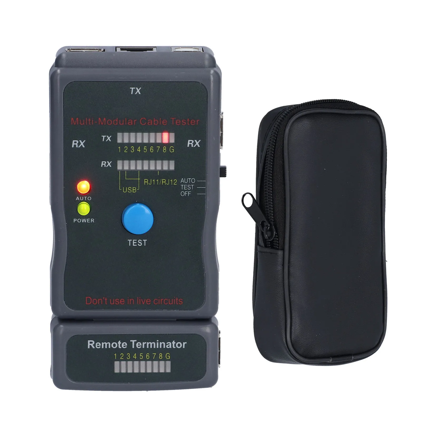 

Обтекаемый сетевой кабель RJ11 с функцией автоматического сканирования