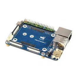 Фото Адаптер Waveshare CM4-IO-BASE-B + USB HDMI, для вычислительного модуля Raspberry Pi 4. №4