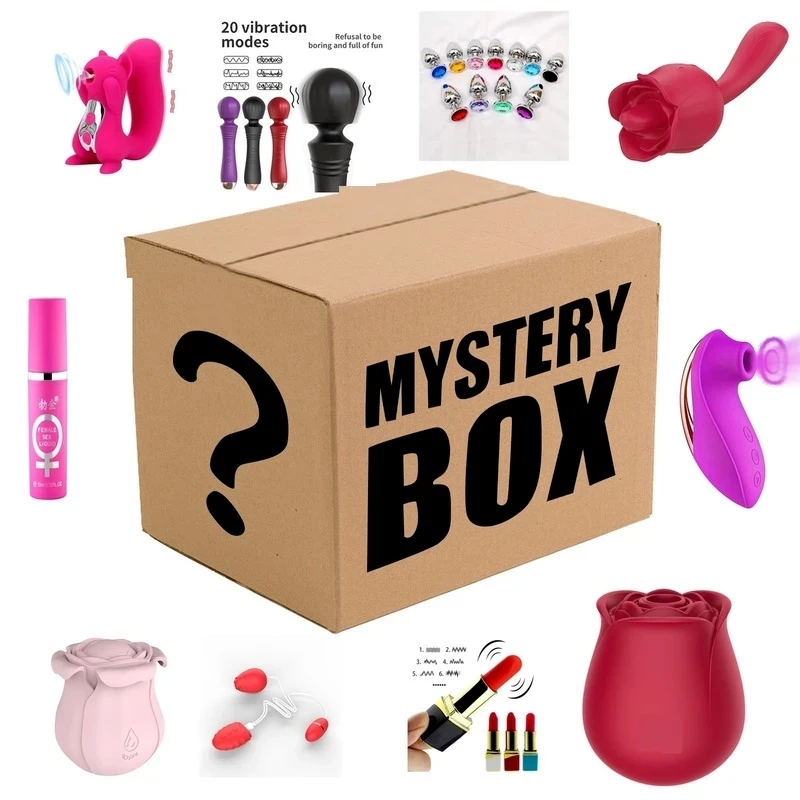Super Lucky Mystery Box sexy toys valentines day Gift 100% High-quality Surprise G-Spot Clitoris Vibrator 18 Adult Products |