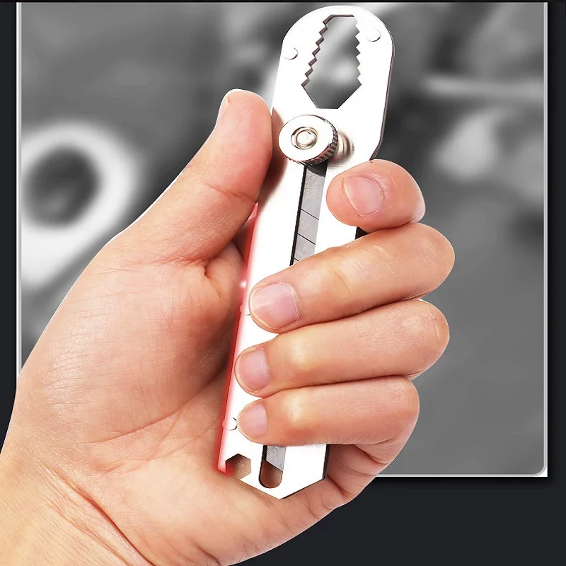 Новый нож регулируемый лопатка для чистки 칼 рия 10 в 1 нержавеющая сталь фоторезак