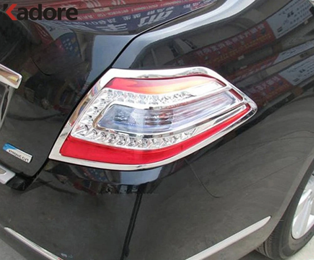 Для Nissan Teana 2009 2010 хромированный задний фонарь накладка Автомобильная наклейка