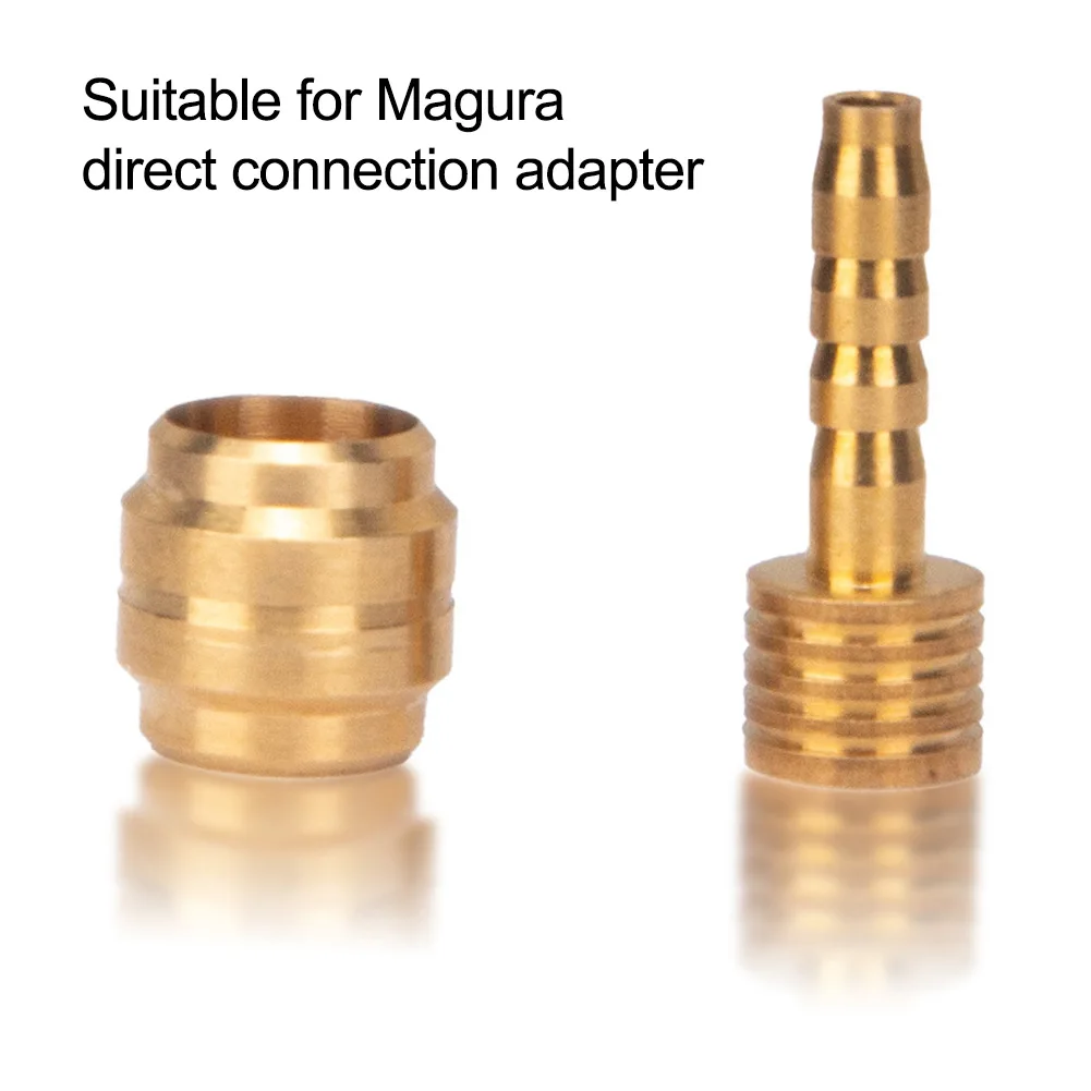 Фото 10 шт. медных соединителей для тормозных шлангов MAGURA MT2 MT4 MT6 MT8, комплект для ремонта гидравлических дисковых тормозов, инструмент для обслуживания велосипедов №1