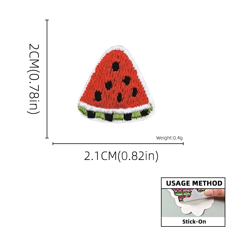 Нашивки с вышивкой фруктов значки ананасами своими руками на клейкой основе