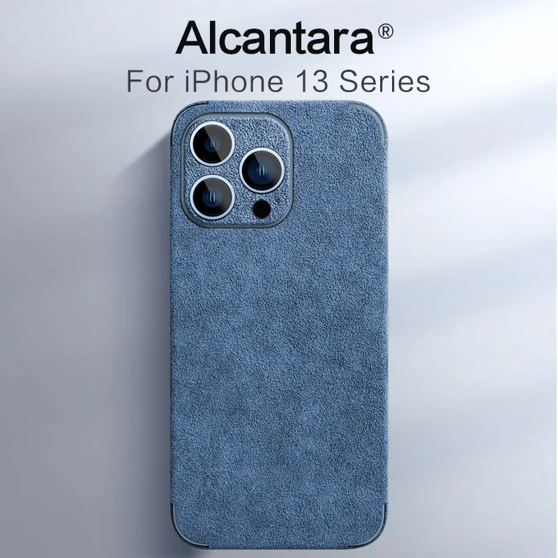 

Sancore Алькантара задняя Защита экрана для iPhone 12 12 Pro 12 Pro Max, в комплект входит чехол для телефона