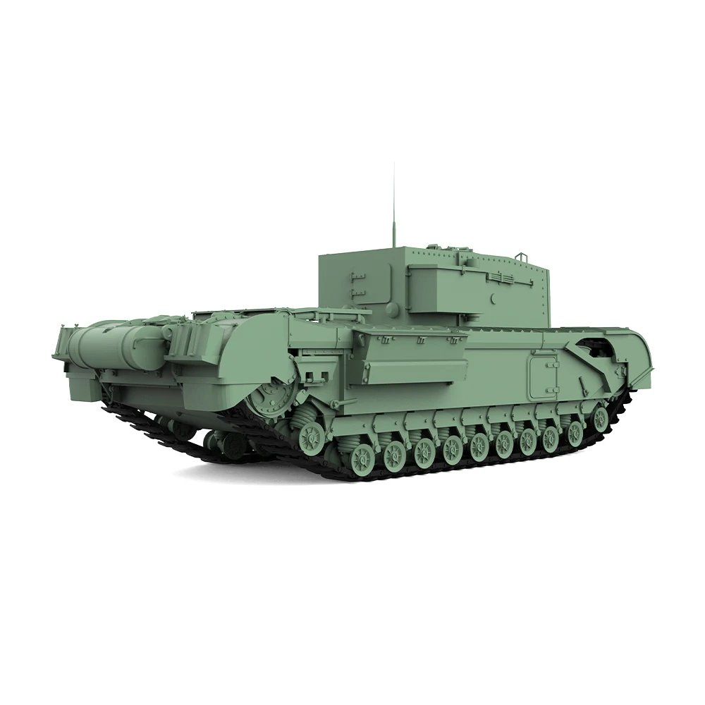 SSMODEL SS76566 1/76 20 мм WarGamingВоенная модель комплект британской A22D GC MkI Churchill Tank Destroyer