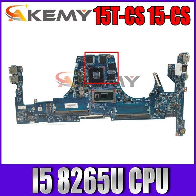 

Материнская плата для ноутбука HP Pavilion 15T-CS 15-CS DA0G7EMBAE0 с процессором I5 8265U DDR4 100% полностью протестирована