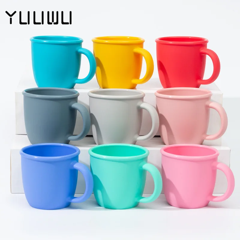 

Drink Cup Drinkware Silicone Cups for LeakProof Water Cup Bottle 245ML Silicone Water Cup