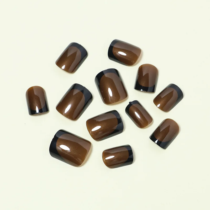 Новое поступление от производителя Pop on INS AMZ 24 шт. шоколадно-коричневые накладные