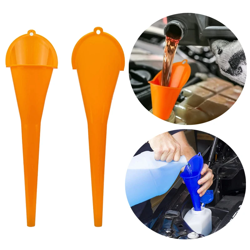 

1 шт. Универсальный Автомобильный длинный стержень Воронка заполняющие инструменты масло дизельное топливо керосиновая бензиновая пластиковая воронка оборудование автомобильные аксессуары