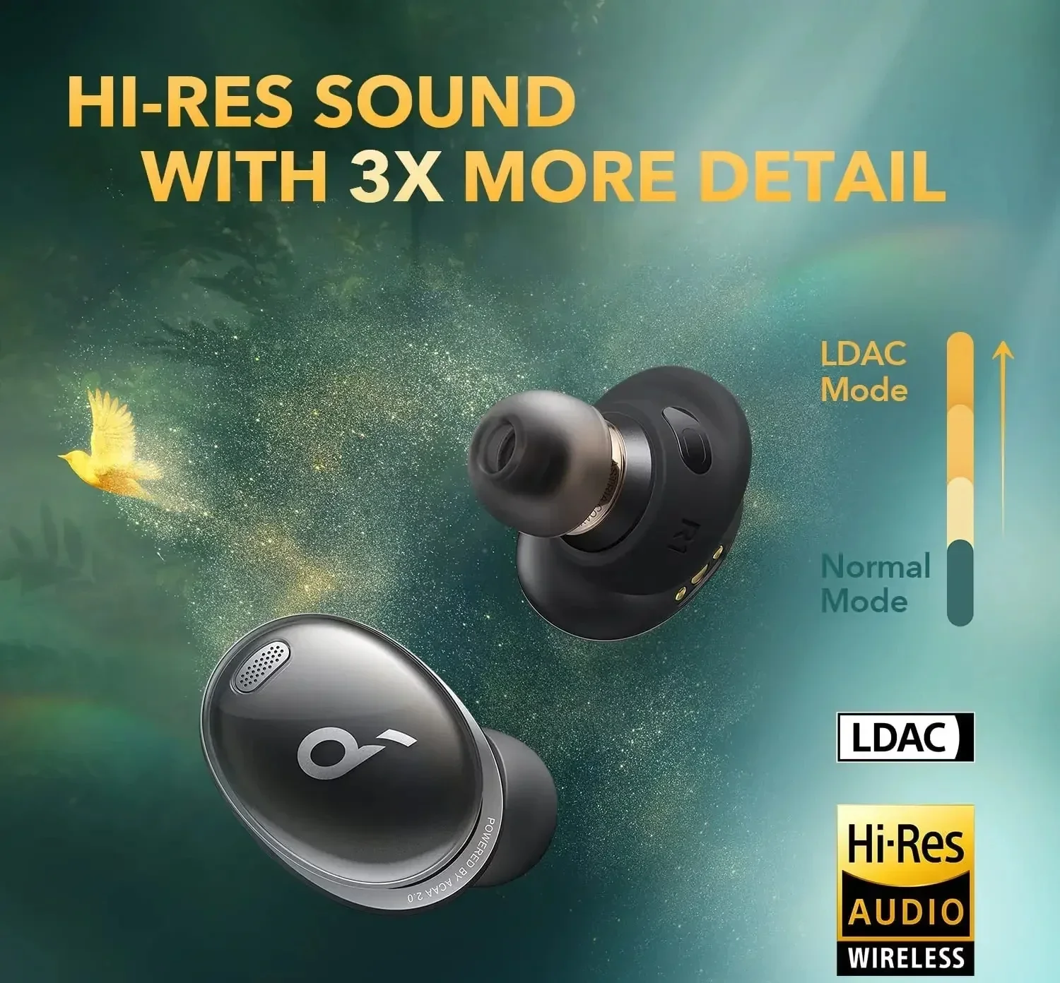 Anker Liberty soundcore 3 Pro шумоподавляющие наушники-вкладыши с ACAA 2 0 Беспроводные наушники